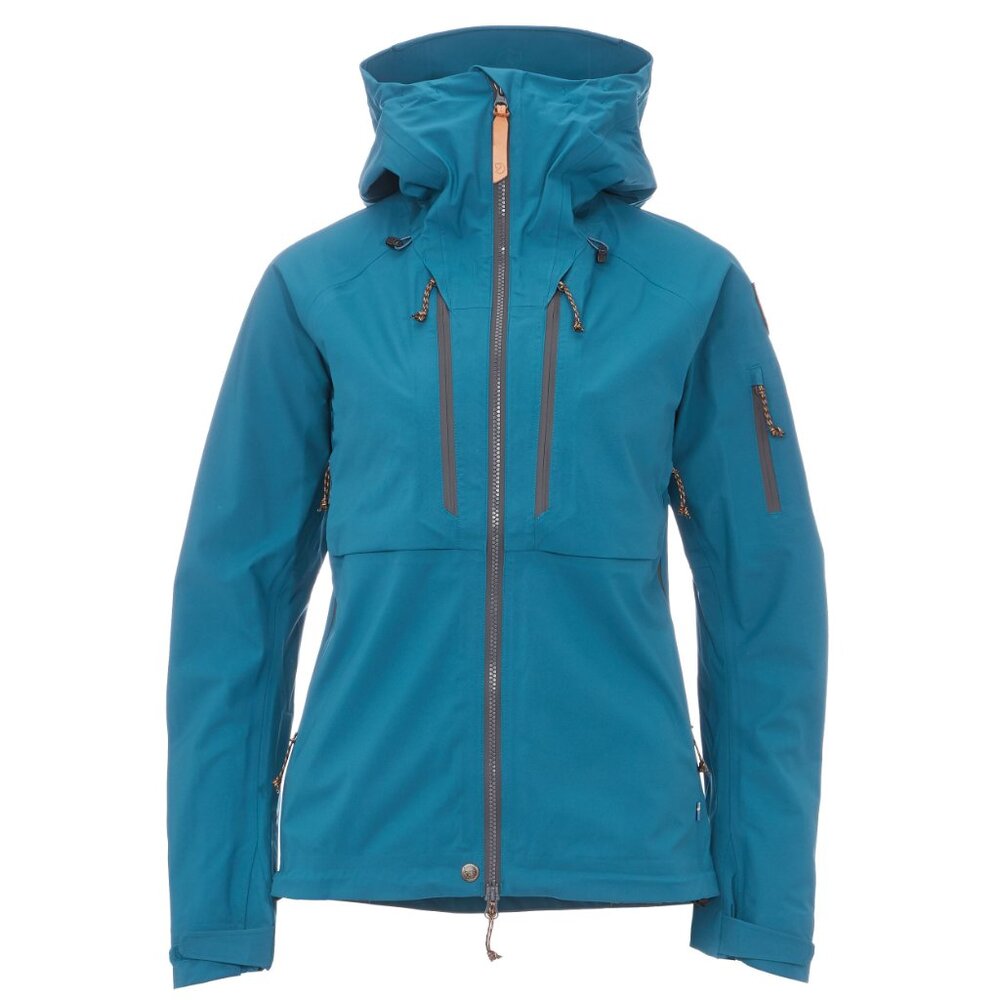 FJALLRAVEN Women's Keb Eco Shell Jacket Blue XS
